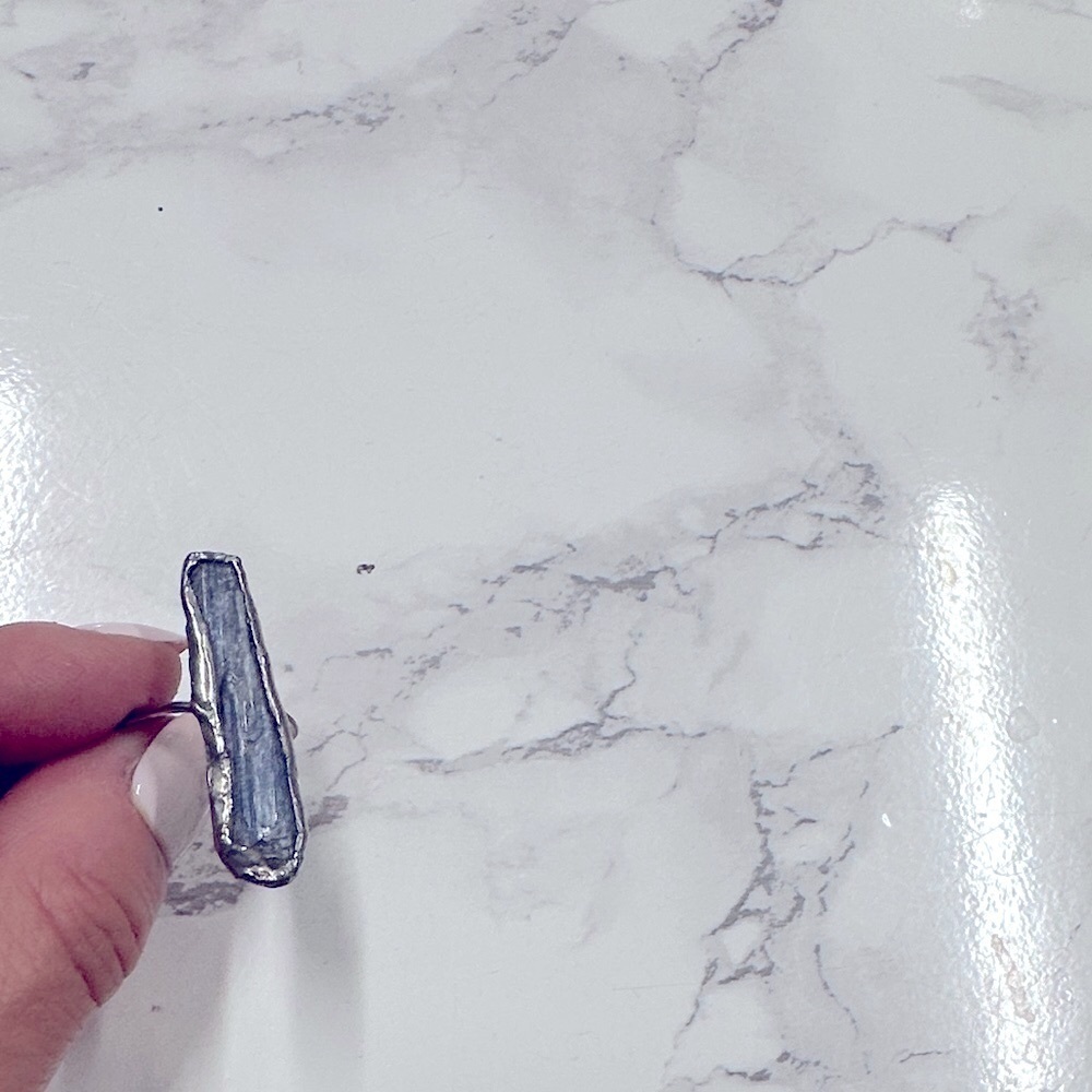 Beautiful handmade stone ring
